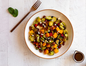 Brussels Sprout Medley with Maple