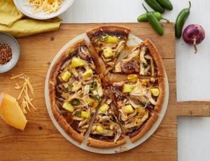 Maple Barbecue Chicken and Pineapple Pizza